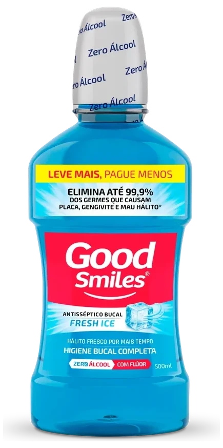 Antisséptico bucal Good Smiles Fresh Ice